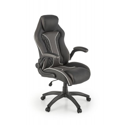 Кресло компьютерное HALMAR HAMLET черный/серый